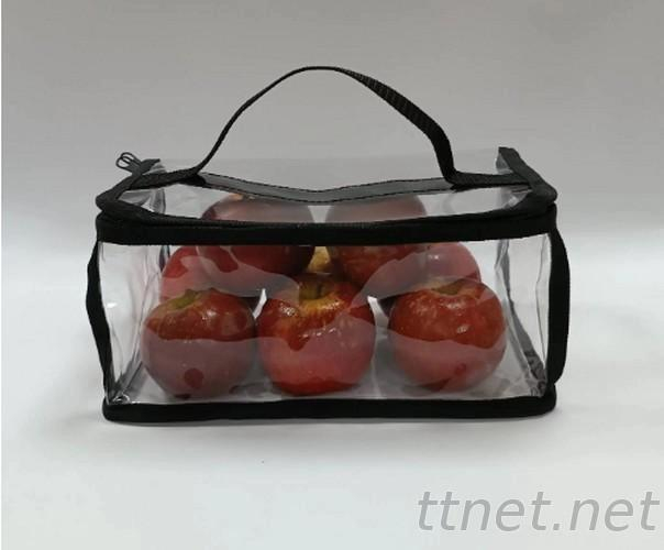 PVC透明蔬果手提袋|PVC高週波手提袋樹林代工廠