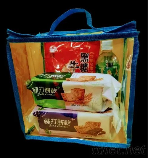 PVC霧狀手提袋|PVC高週波防水手提袋