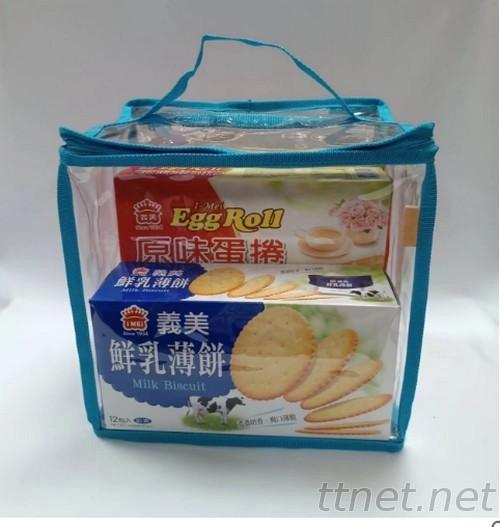 PVC透明蔬果手提袋|PVC高週波手提袋樹林代工廠