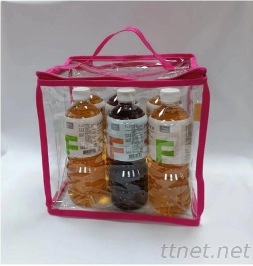 PVC透明飲料置物袋|PVC透明置物袋工廠